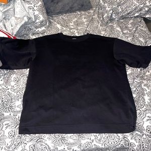Black fashion tee